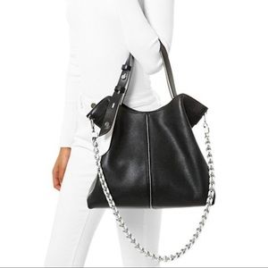 Michael Kors Downtown Astor Leather Shoulder Bag